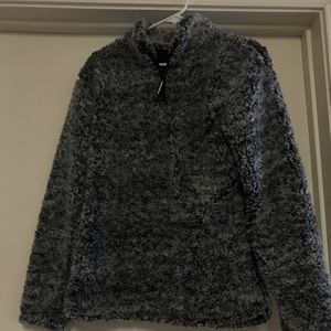 Quarter zip, fleece jacket